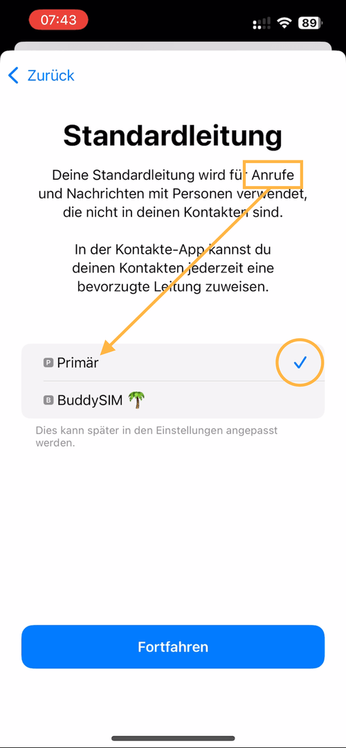 esim activate iphone apple buddysim ios